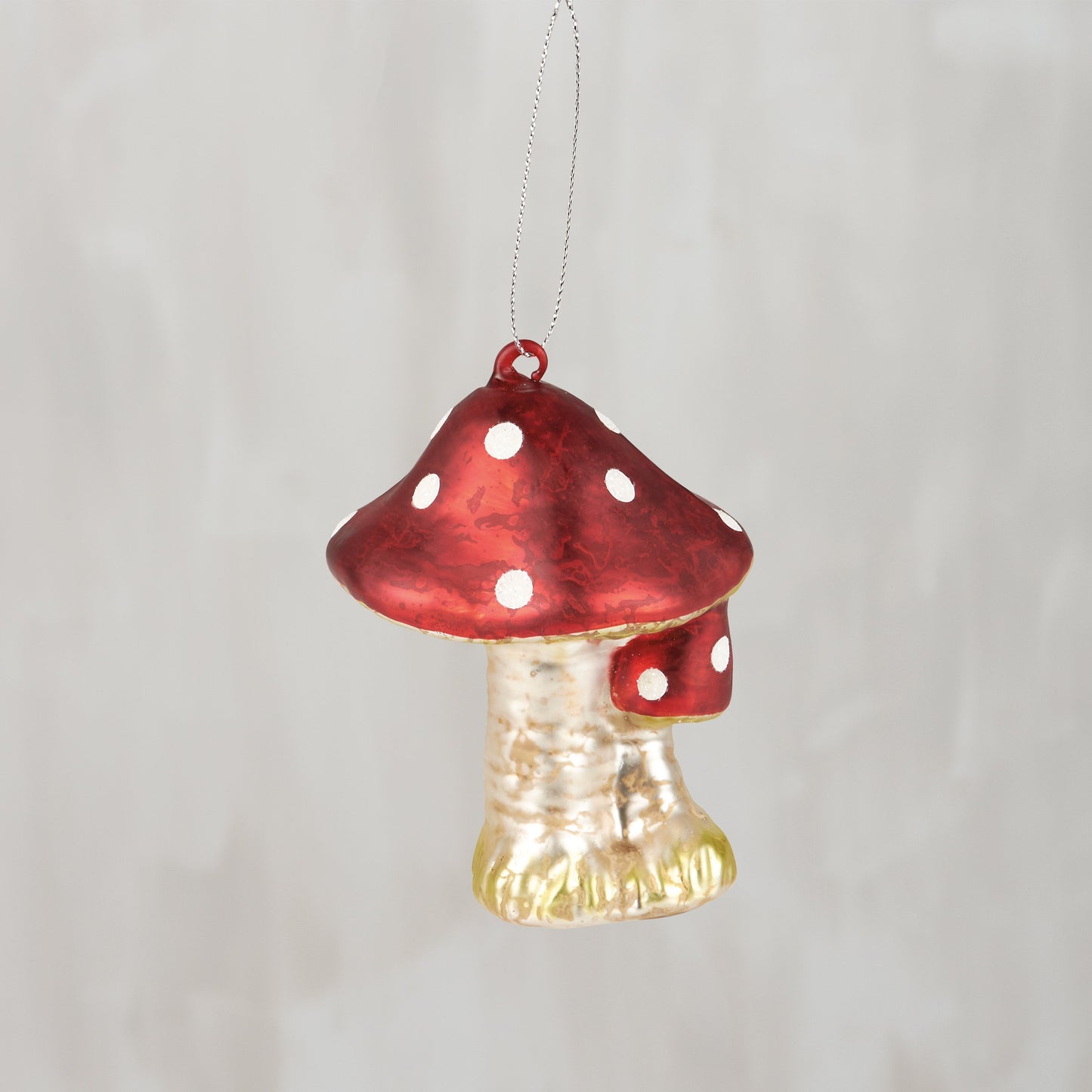 Mushroom Holiday Ornaments