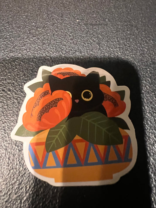 Black Cat Stickers