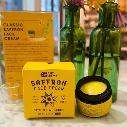 Saffron CBD Face Cream