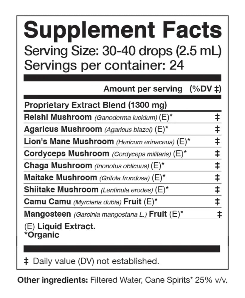 Adaptogenic Mushroom Tincture