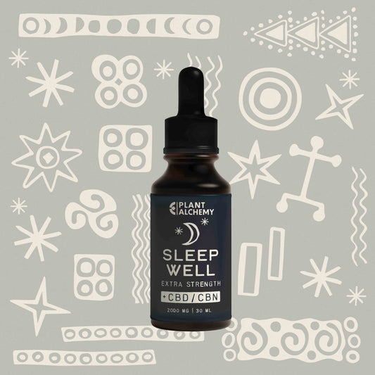 Sleep Well CBD + CBN Tincture (Full Spectrum) - Sleep & Relaxation